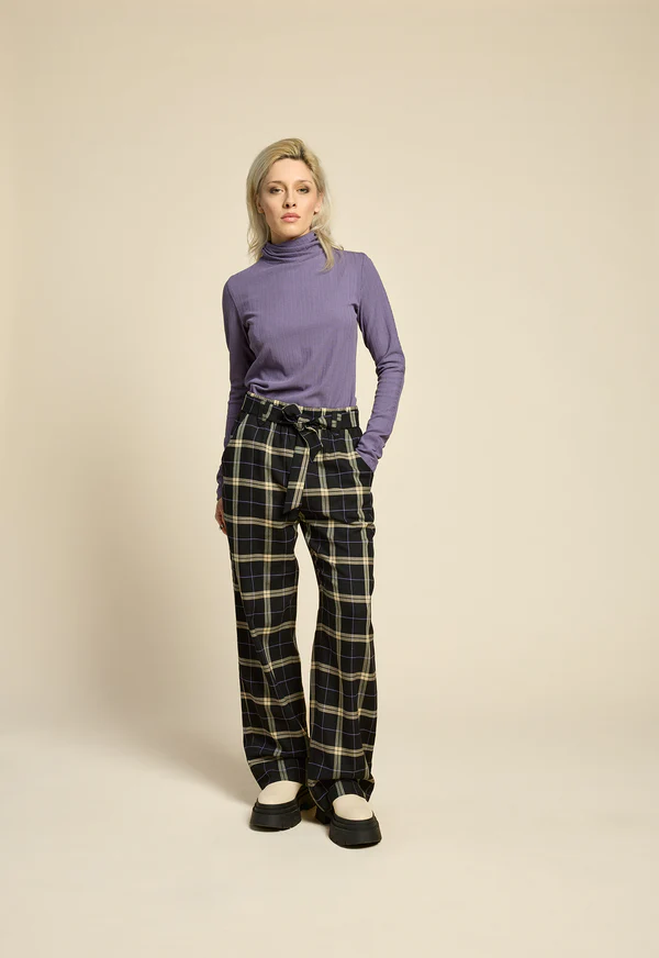 cokluch-haut-colroule-solo-heron-pantalon-westcoast-plaid-noir-ah2526-1